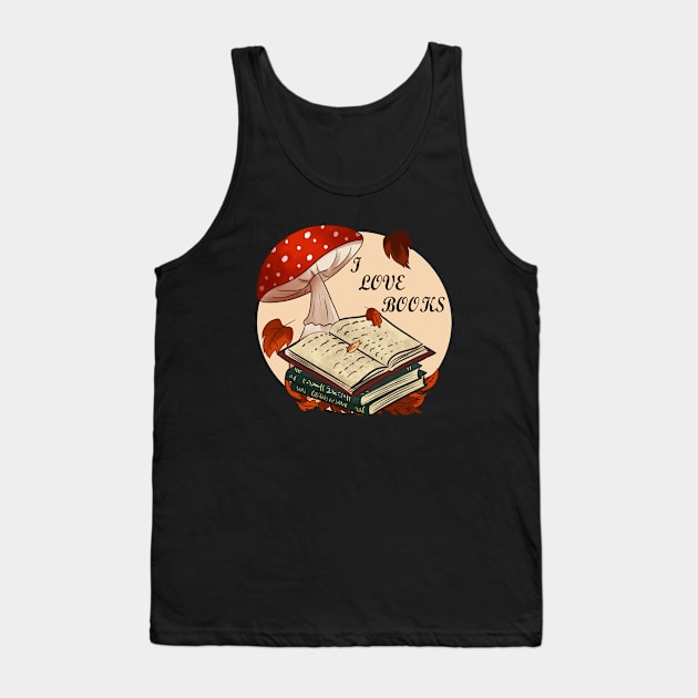 I love books Tank Top by Doya